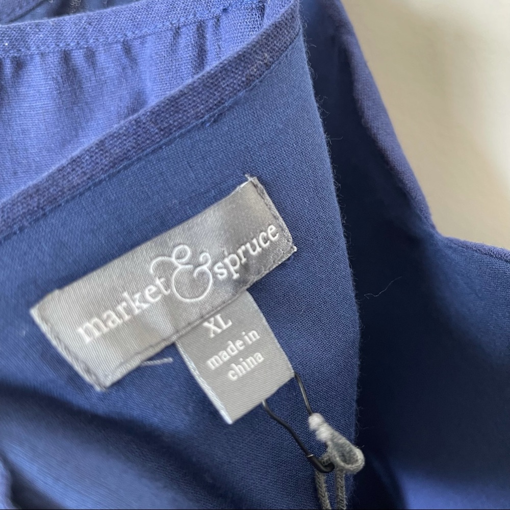 NWT Market & Spruce Crissie Strap Linen Dress XL - Picture 10 of 12